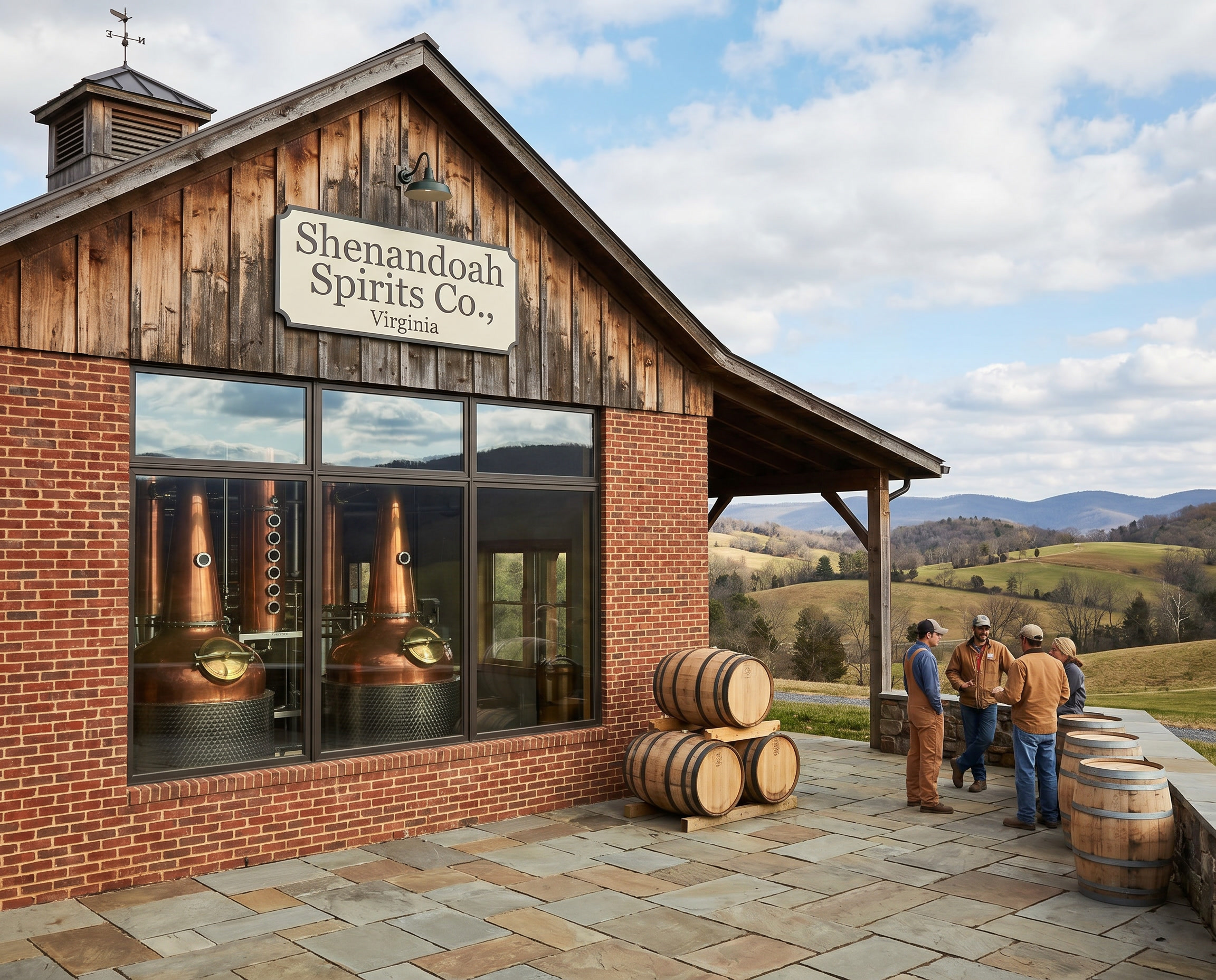 Distillery tour
